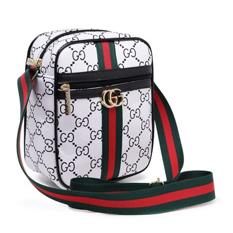 bolsa transversal masculina gucci